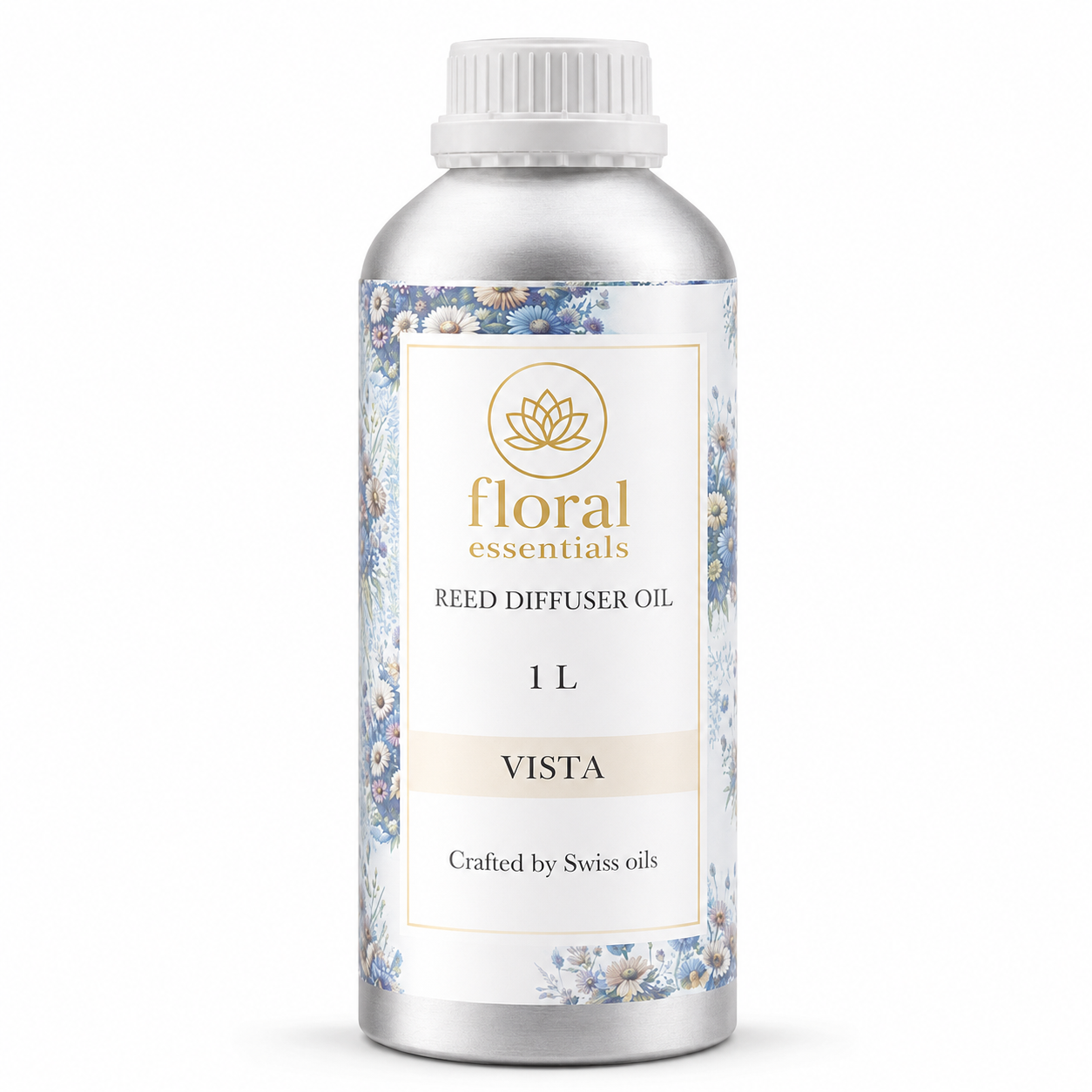 Floral Essentials Vista Reed Diffuser Oil 1L | Swiss Fragrance Oil