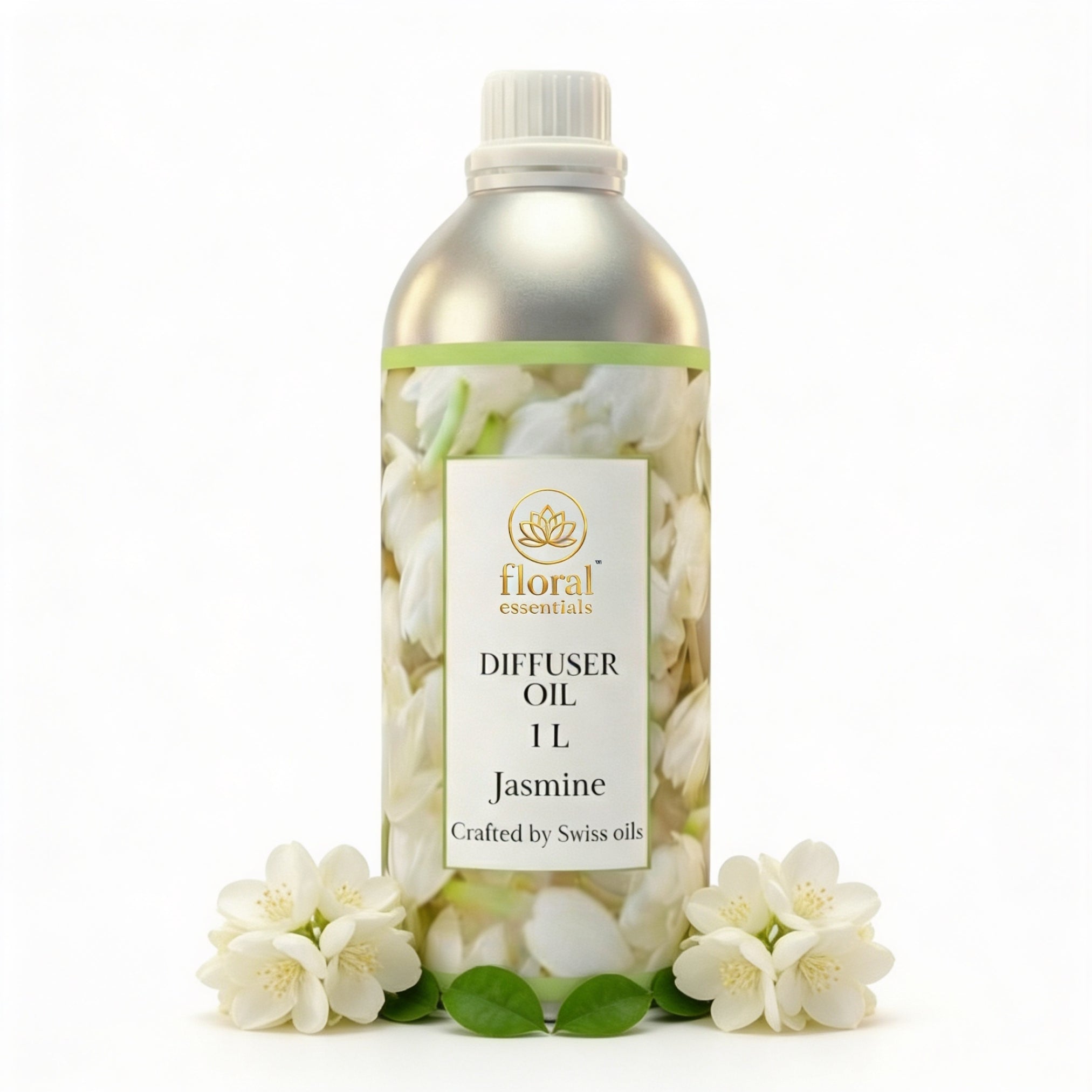Floral Essentials Jasmine Diffuser Oil 1L | Aroma Oil for Diffusers