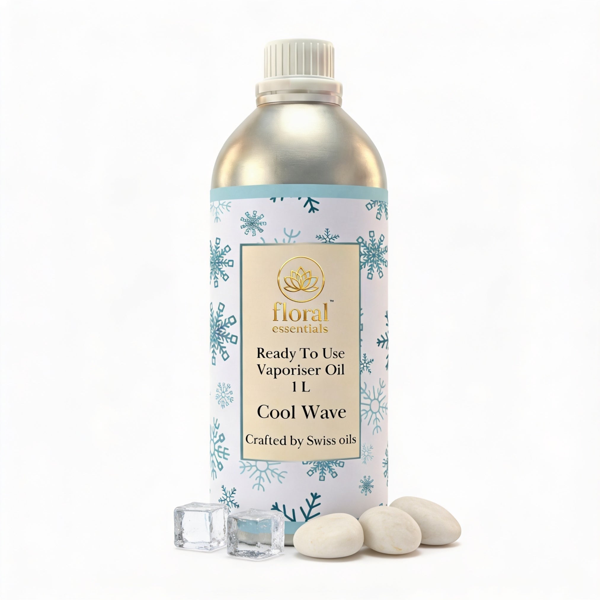 Floral Essentials Cool Wave Vaporiser Oil 1L | Ready to Use Aroma Oil