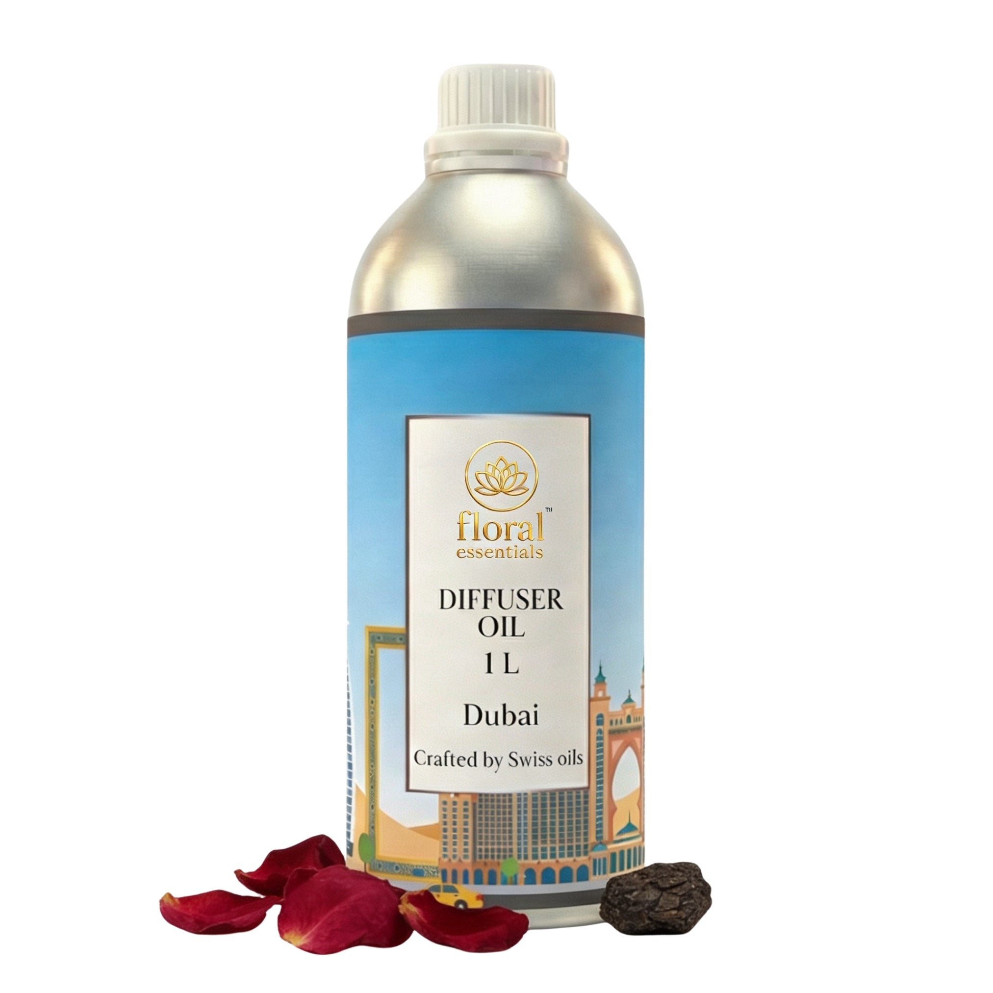 Floral Essentials Dubai Diffuser Oil 1L | Hotel Fragrance Aroma Oil