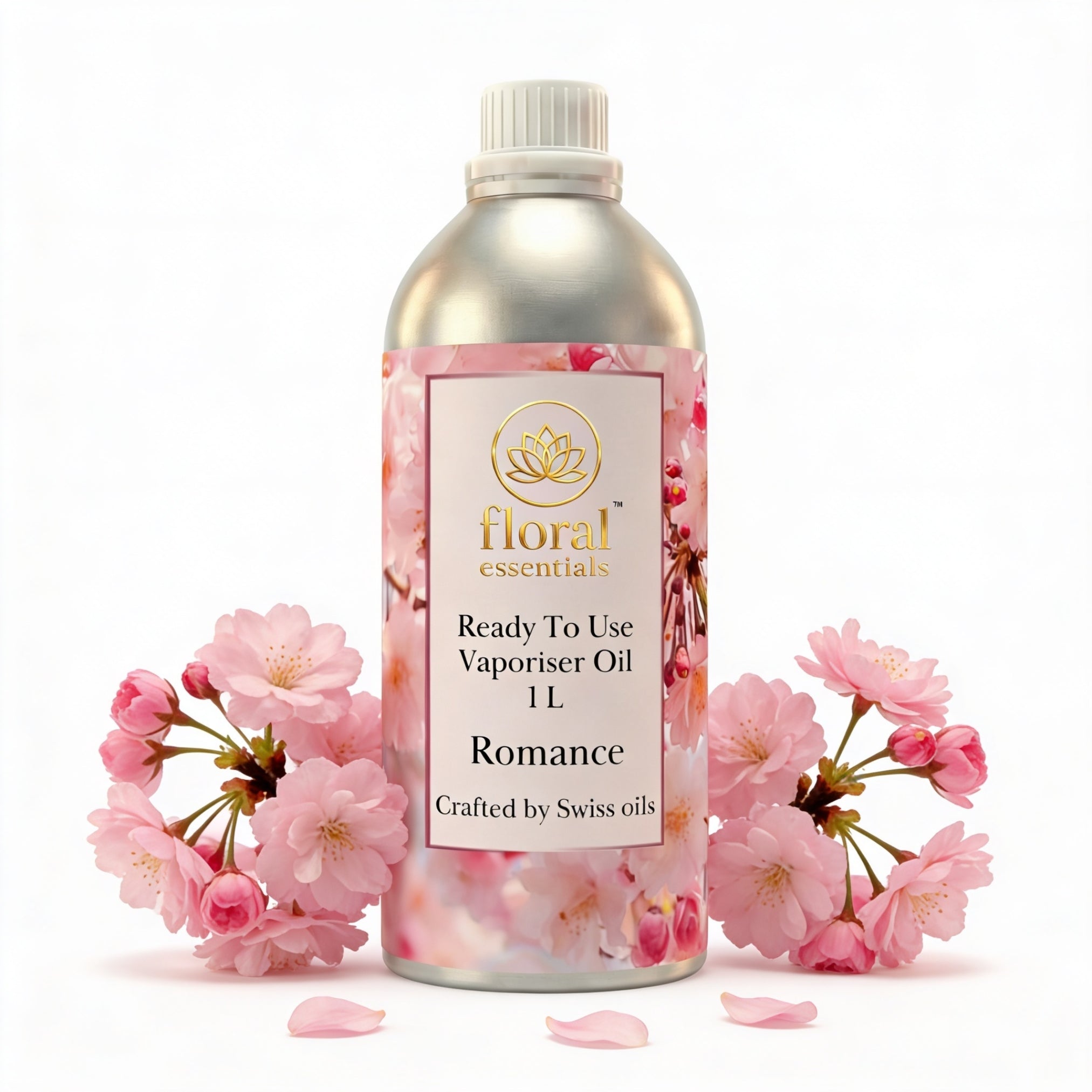 Floral Essentials Romance Vaporiser Oil 1L | Ready to Use Aroma Oil