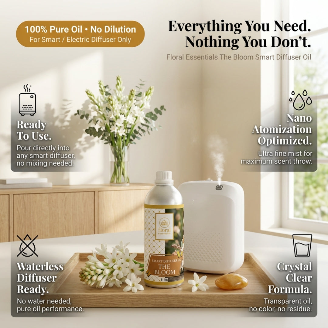 Floral Essentials The Bloom Smart Diffuser Oil 1L | Hotel Collection