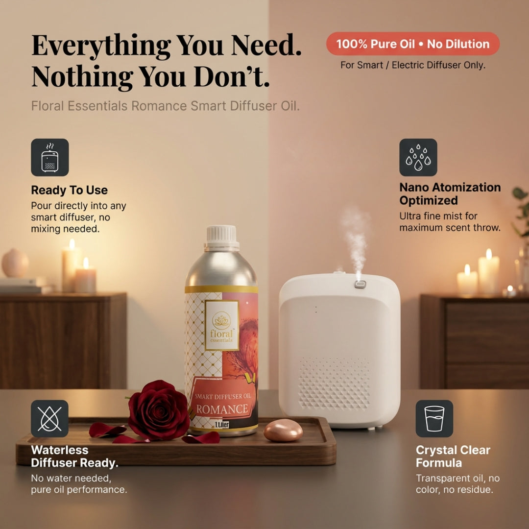 Floral Essentials Romance Smart Diffuser Oil 1L | Hotel Collection
