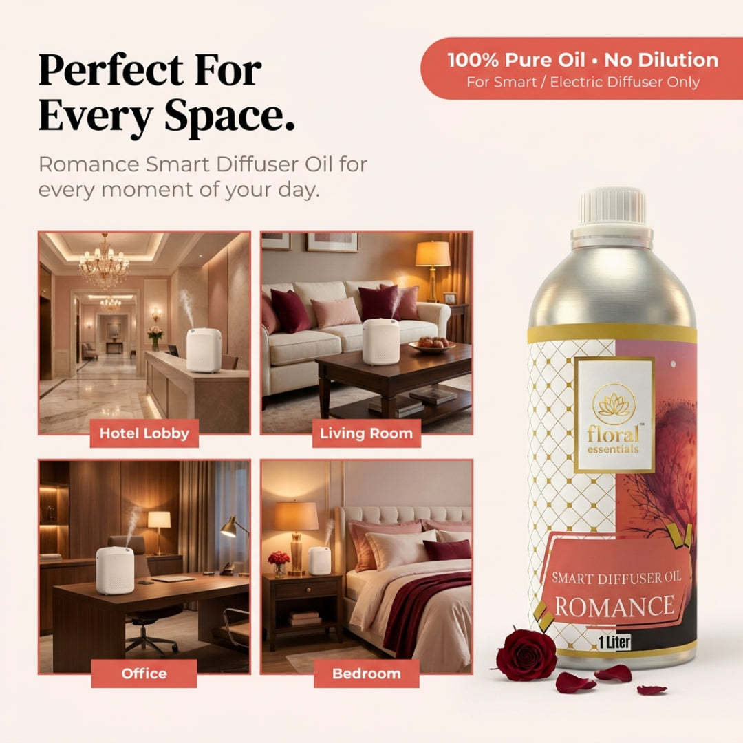 Floral Essentials Romance Smart Diffuser Oil 1L | Hotel Collection