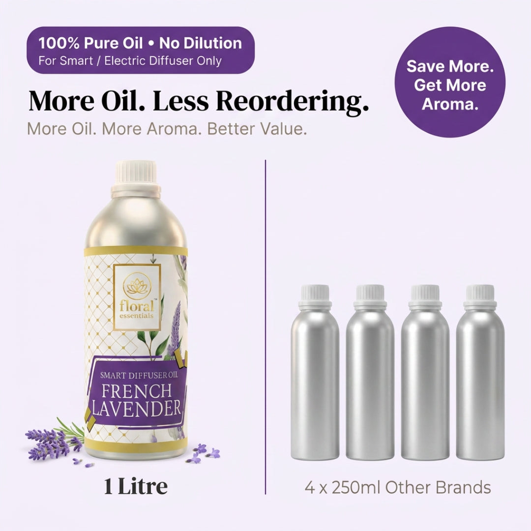 Floral Essentials French Lavender Smart Diffuser Oil 1L | Hotel Collection