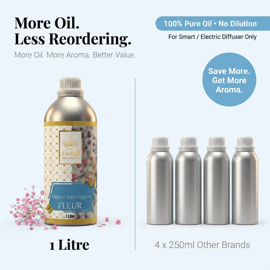 Floral Essentials Fleur Smart Diffuser Oil 1L | Hotel Collection Floral Fragrance