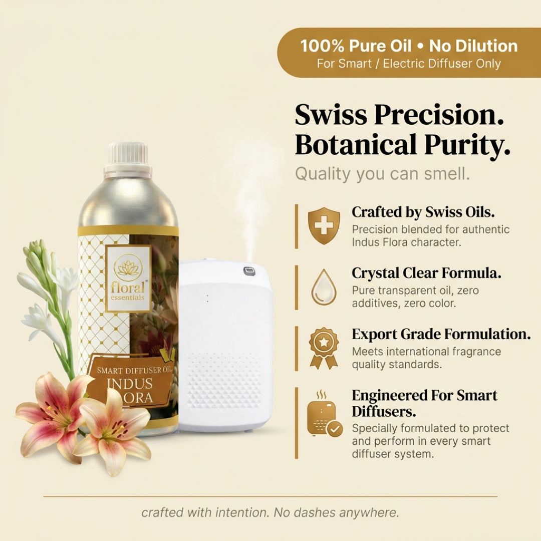 Floral Essentials Indus Flora Smart Diffuser Oil 1L | Hotel Collection